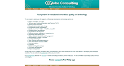 Desktop Screenshot of globe-online.com